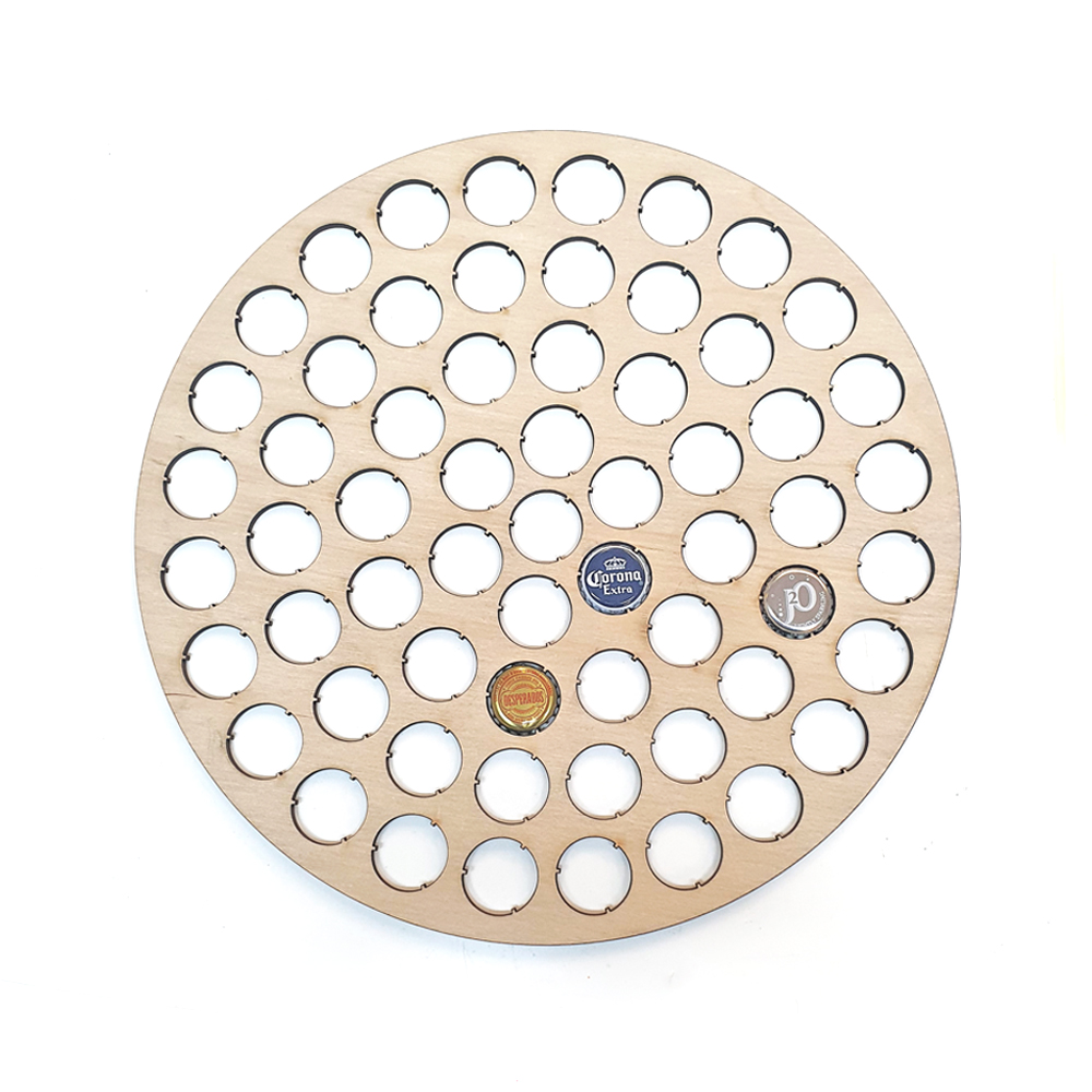 LARGE ROUND CIRCLE Bottle Cap Holder